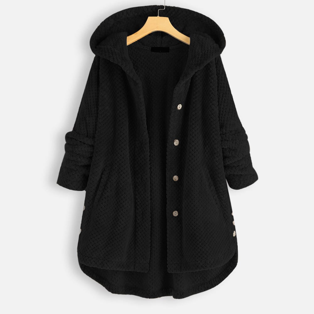 Cosy Hooded Cardigan for Women Cardigan Project Brighton Black S