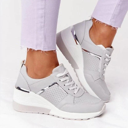 Ultra Comfort Lightweight Sneakers for Women Sneakers Project Brighton Grey 2